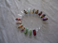 2D Nail Sticker 14 pcs